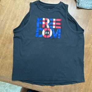 Under Armour Freedom tank top girls YXL